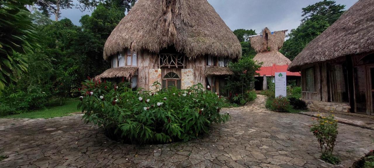 Eco Hotel Sak Nok Lacanjá 外观 照片