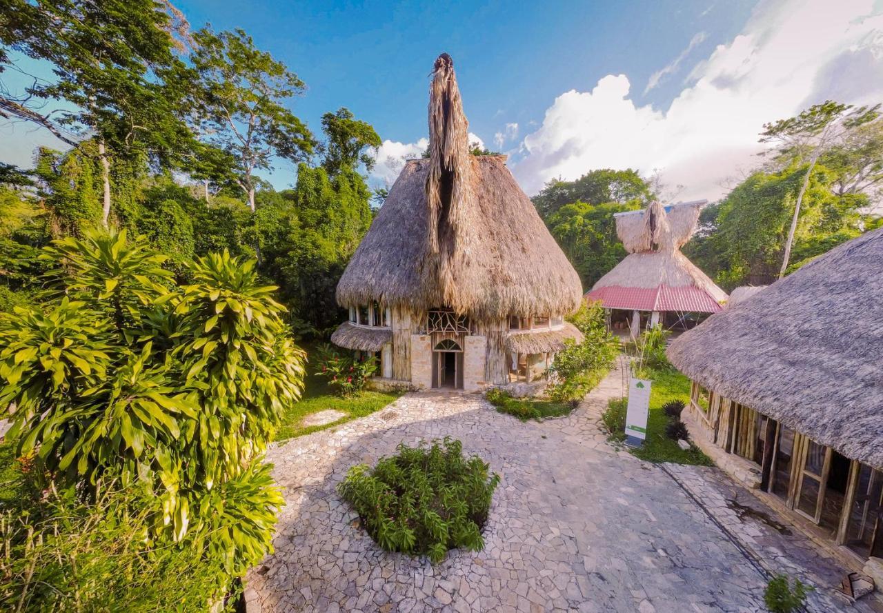 Eco Hotel Sak Nok Lacanjá 外观 照片